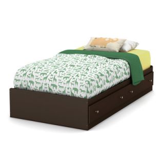South Shore Litchi Twin Mates Bed