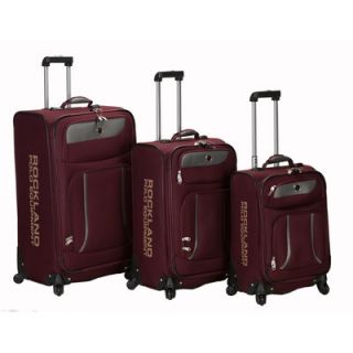 Rockland Polo Equipment Navigator 3 Piece Spinner Luggage Set