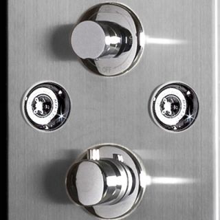 Ariel Bath Stainless Steel 72 Thermostatic Shower Panel   A300