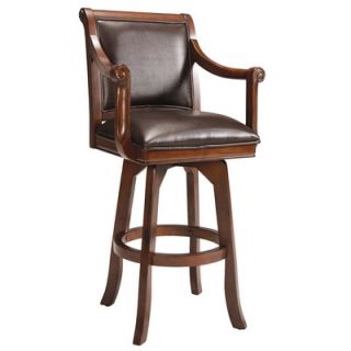Hillsdale Furniture Palm Springs 30 Swivel Bar Stool with Cushion