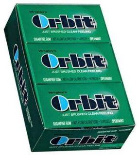 Orbit Gum Spearmint 12 Count Case Pack 12 Orbit Gum Spearmint 12 Count Case Pack 12 Kitchen & Dining