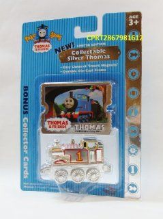 Collectible   Limited Edition Take Along Thomas and Friends Silver Thomas (Metallic) Very Very Rare Toys & Games