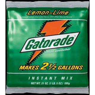 Gatorade Ounce Instant Powder Package Lemon Lime   Yields 2.5 Liquid