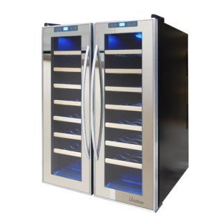 Vinotemp 48 Bottle Dual Zone Thermoelectric Wine Cooler