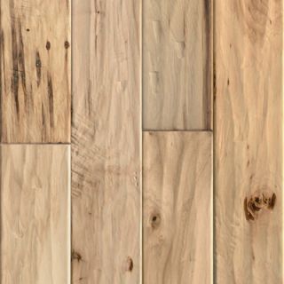 Ark Floors Artistic 5 Engineered Distressed Hickory Flooring in