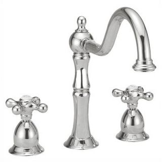 Belle Foret Double Handle Widespread Kitchen Faucet with Cross Handles