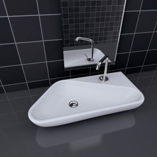 Moda Collection Groove Vessel Bathroom Sink   GR1234