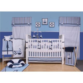Bacati Little Sailor Crib Bedding Collection