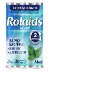 Rolaids Extra Strength Chewable Tablets Mint 30 ct Health & Personal Care
