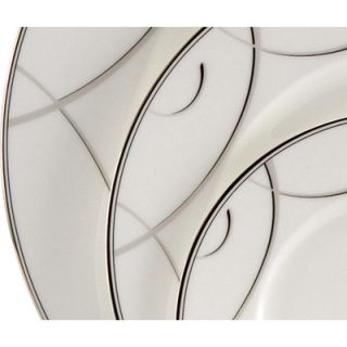 Nikko Ceramics Elegant Swirl 10.75 Dinner Plate