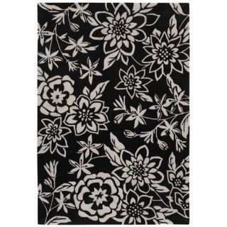 Milliken Black & White Manor Uptown Black Rug