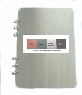 JXPN Jack's Planner Notebook s696f alumcvrs loose leaf & spiral   Filofax A5 Inserts Fit 6.3"x9.1"(paper 5.3"x8.3")  Personal Organizers 