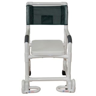 MJM International Standard Deluxe Shower Chair with Soft Seat and