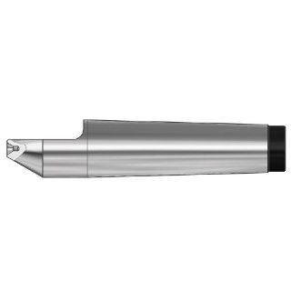 Rhm 15009 Type 674 Tool Steel Half Point Dead Center with Center Bore, Morse Taper 1, 12.2mm Point Diameter, 77mm Length Live Centers