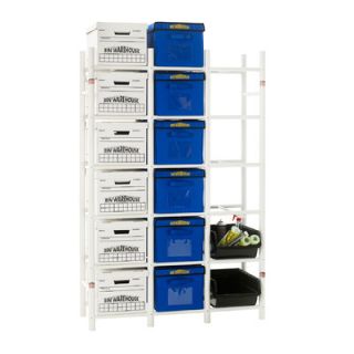 Bin Warehouse 18 File Box Storage System