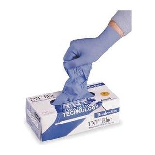 ANSELL 92 675 Disposable Gloves, Nitrile, S, Blue, PK100   Science Lab Controlled Environment Disposable Apparel  