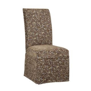 Powell Classic Seating Leaves Parson Chair Skirted Slipcover