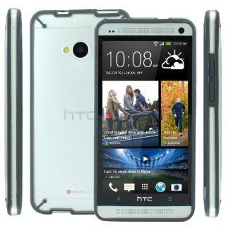 Poetic Atmosphere Case for HTC One M7 Clear/White(3 Year Manufacturer Warranty From Poetic) Cell Phones & Accessories