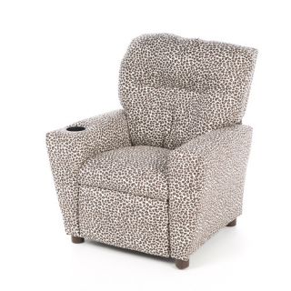 Juvenile Leopard Print Childrens Recliner