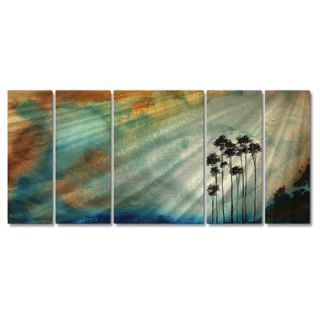 All My Walls Tall Trees In The Sun by Megan Duncanson, Abstract Wall