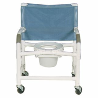 Extra Wide Deluxe Shower Chair and Optional Accessories