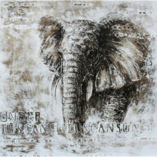 Casabianca Furniture Elephant Framed Art