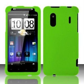 Rubberized Neon Green for HTC HTC Evo Design 4G Cell Phones & Accessories