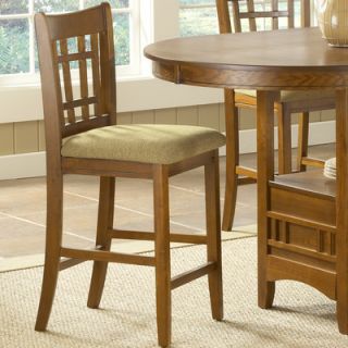 Bernards Randolph 24 Bar Stool with Cushion (Set of 2)