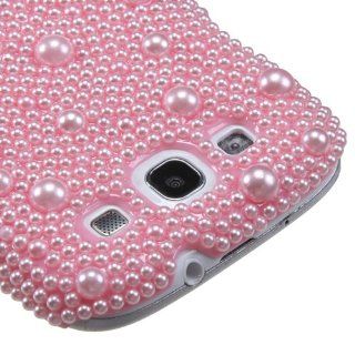 MYBAT SAMSIIIHPCBKPRLDM701WP Premium Pearl Diamante Case for Samsung Galaxy S3   1 Pack   Retail Packaging   Pink Cell Phones & Accessories