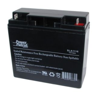 Interstate Battery 12 Volt 18 Amp Sealed Lead Acid Battery
