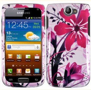 Pink Splash Hard Case Cover for Samsung Exhibit 2 II T679 Cell Phones & Accessories