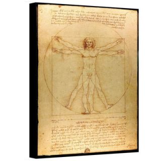 Art Wall Leonardo Da Vinci Vitruvian Man Canvas Art