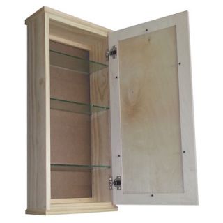 WG Wood Products Shaker Series 31.5 x 15.25 Wall Mount Medicine