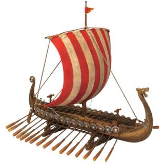 Design Toscano Drekar the Viking Longship Museum Replica (Set of 2)