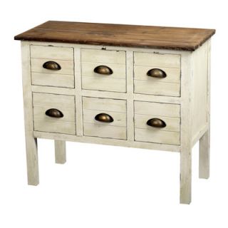 Gallerie Decor Dover 6 Drawer Accent Chest