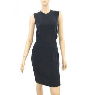 Calvin Klein Dress  Black Silk Sheath Dress US2