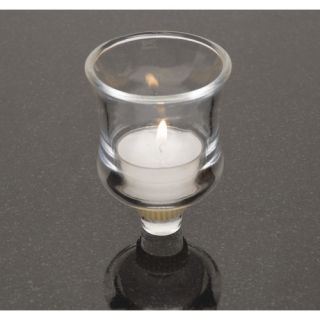 Glass Votive Candle Holder with Peg (Set of 2)