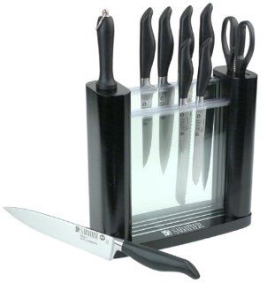 Sabatier Solo 10 Piece Knife Set in Glass Block Kitchen & Dining