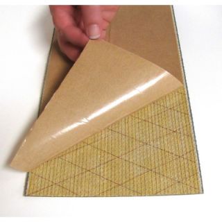 Mats Inc. Flexiboo Tiles Magic Bond 6 1/2 Bamboo Flooring in Caramel