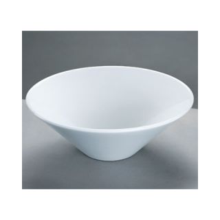 Ronbow Round Ceramic Vessel Bathroom Sink without Overflow   200007 WH