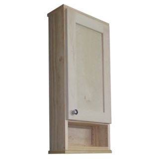 Wood Products Shaker Series 25.5 x 15.25 Wall Mount Medicine Cabinet