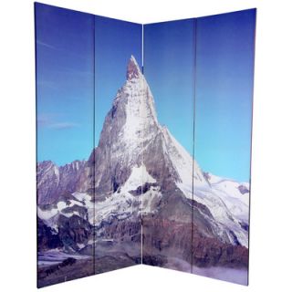 Oriental Furniture 72 Double Sided Matterhorn / Everest 4 Panel Room