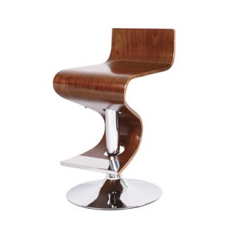 AC Pacific Adjustable Swivel Bar Stool