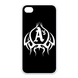 MLB Iphone Case Oakland Athletics Baseball Team Logo Desing for TPU Best Iphone 4/4s Case (AT&T/ Verizon/ Sprint) Cell Phones & Accessories