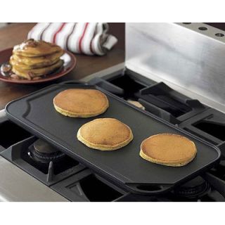 Le Creuset Cast Iron 18 x 9 Reversible Grill Pan and Griddle