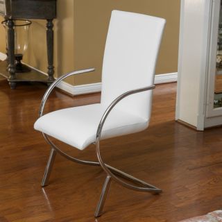 Dining Chairs   Finish White, Upholstery Color White
