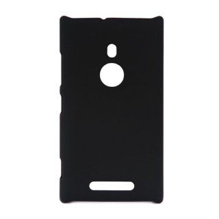 JUJEO 2108056088 Hard Cover for Nokia Lumia 925   Snap   Non Retail Packaging   Black Cell Phones & Accessories