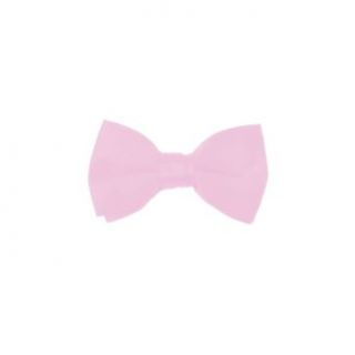 Solid Color Boys Bowtie   Bridal Pink Bow Ties Clothing