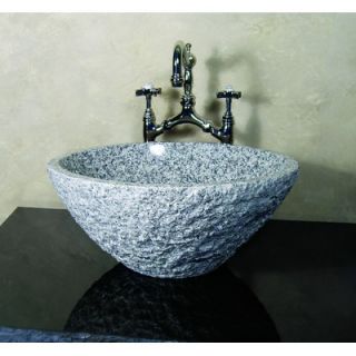 Yosemite Home Decor Hand Carved Classic Oval Vessel Bathroom Sink