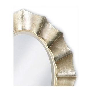 Howard Elliott Corona Mirror in Silver